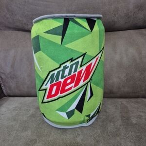 Mountain Dew Can Shaped Pillow/Snack Tray